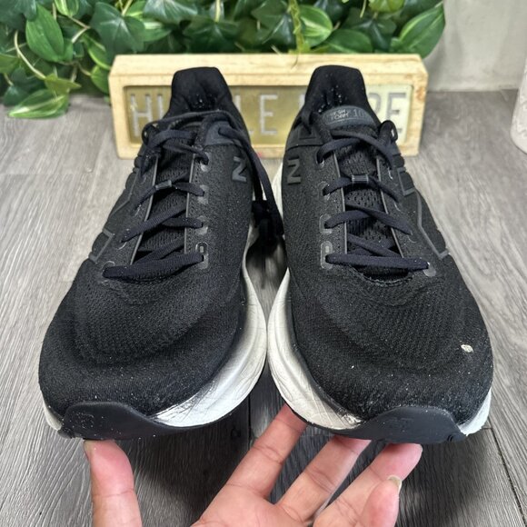 New Balance 1080 V13 Men’s Size 12.5 D Med Running Shoes M1080B13 black/white main image 8